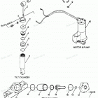 H0858M88B Parts Breakdown Tilt Cylinder, Trim Cylinder, Moto...