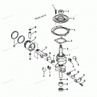 H0093F88B Crankshaft And Piston (88a-92b & Ser. # E000001 Th...