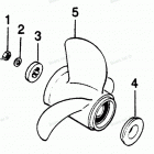 H1258V88C Flared Hub Props