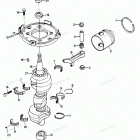H0856Y88B Коленвал и поршни