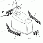 H1258T88C Engine Cover Olympic Models