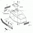 H0507T88B Engine Cover Bayliner Models