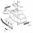 H0507V88B Engine Cover Bayliner Models