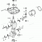 H0856F88A Коленвал и поршни