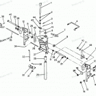 H0854C88B Swivel Bracket And Stern Brackets Models Wihout Po...