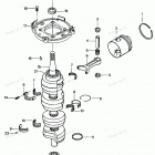 H1258F88A Коленвал и поршни