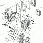 H0507V88C Cylinder Block, Head And Exhaust Chest Cover
