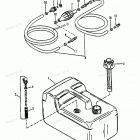 H0153F88B Fuel Tank And Line (plastic - 3.2 Gallon)