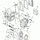 H0507X88B Cylinder Block, Head And Exhaust Chest Cover