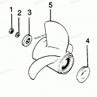 H1258F88B Flared Hub Props