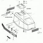 H0508M88D Engine Cover Bayliner Models