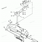 H0153F88A Tiller Handle-twist Grip Throttle (ser. # E090400 ...