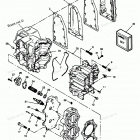 H0507R88C Cylinder Block, Head And Exhaust Chest Cover