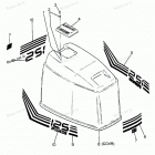 H1258F88C Engine Cover Bayliner Models