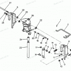 H1258M88B Swivel Bracket And Stern Brackets Models With Powe...