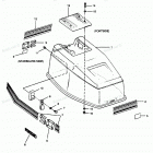 H0507J88D Engine Cover Bayliner Models