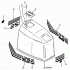 H1258M88A Engine Cover Bayliner Models