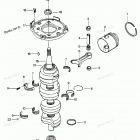 H1258C88C Коленвал и поршни