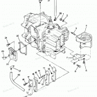 H0507V88B Recirculation System And Starter Brackets