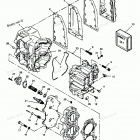 H0507F88D Cylinder Block, Head And Exhaust Chest Cover