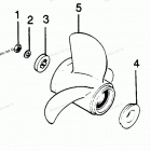 H1258L88B Flared Hub Props