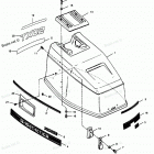 H0508M88D Engine Cover Cajun Models