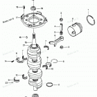 H1258T88C Коленвал и поршни
