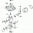H0858F88A Коленвал и поршни