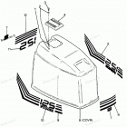 H1258X88B Engine Cover Olympic Models