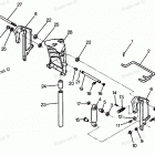 H1258M88A Swivel Bracket And Stern Brackets Models With Powe...