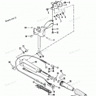 H0092S88A Tiller Handle-twist Grip Throttle (ser. # E090400 ...