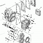 H0507C88D Cylinder Block, Head And Exhaust Chest Cover