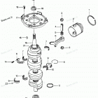 H1258C88D Коленвал и поршни
