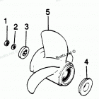 H0858F88C Flared Hub Props