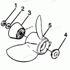 H1254X88C Straight Hub Props
