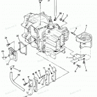 H0508M88B Recirculation System And Starter Brackets
