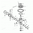 H0093S88A Crankshaft And Piston (88a-92b & Ser. # E000001 Th...