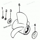 H0858I88B Flared Hub Props
