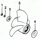 H1258C88D Flared Hub Props