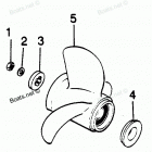 H0858X88B Flared Hub Props