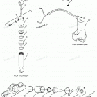 H1251F88B Parts Breakdown Tilt Cylinder, Trim Cylinder, Moto...