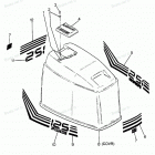 H1251F88D Engine Cover Bayliner Models