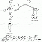 H0856C88B Parts Breakdown Tilt Cylinder, Trim Cylinder, Moto...