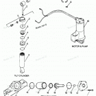 H0858V88B Parts Breakdown Tilt Cylinder, Trim Cylinder, Moto...