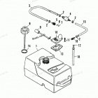 H0053C88A Fuel Tank And Line (88b Thru 92b)