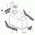 H1254X88C Engine Cover Bayliner Models