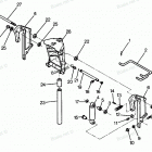 H1258V88A Swivel Bracket And Stern Brackets Models With Powe...