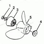 H0856A88B Straight Hub Props