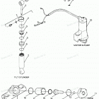 H1251A88B Parts Breakdown Tilt Cylinder, Trim Cylinder, Moto...