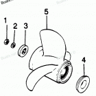 H0858J88B Flared Hub Props